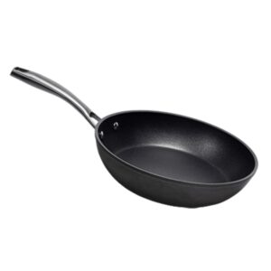 cecotec polka fantasy silver sarten de aluminio forjado de 28cm antiadherente mango remachado acero inoxidable apta para horno 230°c compatible con induccion apto lavavajillas color negro