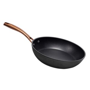 cecotec polka fantasy golden sarten de aluminio forjado de 24cm mango remachado en acero inoxidable antiadherente apta para horno hasta 230°c compatible con induccion color negro
