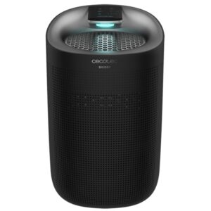 cecotec bigdry 3000 purelight black deshumidificador 45w deposito de 1 litro 3 procesos de filtracion cobertura hasta 25m2 3 velocidades ajustables funcionamiento silencioso color negro