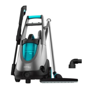 cecotec conga triton 4000 ultraclean hidrolimpiadora 4 en 1 1500w 15kpa funcion sopladora presion 120 bar caudal 360l/h aspira solidos y liquidos incluye accesorios color negro y gris