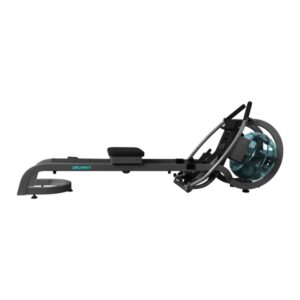 cecotec drumfit rower 20000 neptuno maquina de remo lcd multifuncion resistencia ajustable por agua tanque de 11l doble manillar soporte para dispositivos color negro