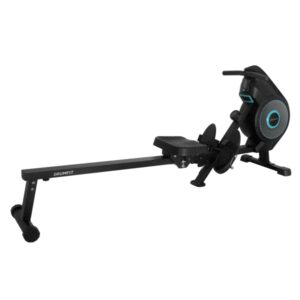 cecotec drumfit rower eolo magno maquina de remo lcd multifuncion resistencia combinada aire y magnetica 8 niveles plegable verticalmente correas de sujecion color negro
