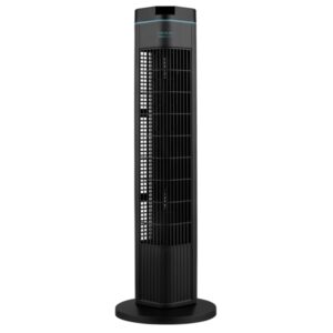 cecotec energysilence 690 skyline ventilador de torre de 29" de altura potencia de 50w 3 velocidades modos normal, nature y sleep temporizador oscilacion de 90º color negro
