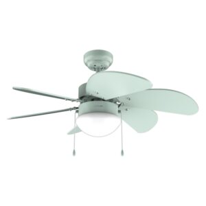 cecotec energysilence aero 3600 vision full mint ventilador de techo con 6 aspas y lampara integrada 50w diametro de 36" 3 velocidades modo invierno/verano control por cadena color menta