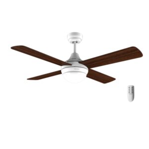 cecotec energysilence aero 4250 fresh ventilador de techo con 4 aspas y luz integrada 55w diametro de 42" 3 tonos led temporizador 3 velocidades aspas reversibles color blanco