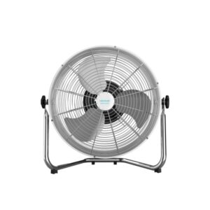 cecotec energysilence 4500 gyropro ventilador industrial de suelo 110w oscilacion automatica aspas metalicas de 45cm silencioso 3 velocidades inclinacion total acabado en acero cromado