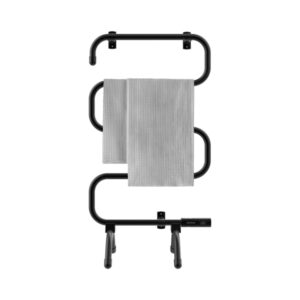 cecotec readywarm 5000 toallero electrico 100w calienta toallas al instante facil de instalar moderno y elegante sistema de proteccion contra sobrecalentamiento color negro