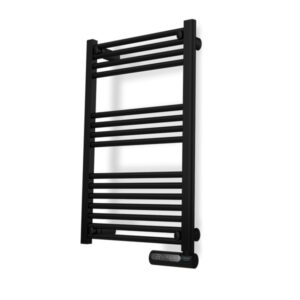 cecotec readywarm 9100 toallero electrico potencia de 500w pantalla led programador semanal 3 modos de uso control tactil temperatura ajustable proteccion ip24 50x6x87cm color negro