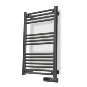 cecotec readywarm 9100 toallero electrico potencia de 500w pantalla led control tactil programador semanal 3 modos de uso temperatura ajustable proteccion ip24 50x6x87cm color gris