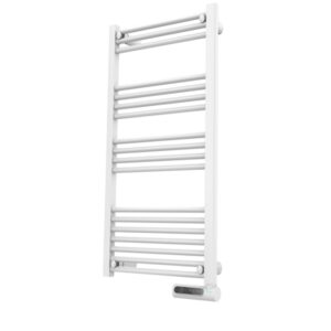 cecotec readywarm 9200 toallero electrico 750w pantalla led control tactil programador semanal 4 modos de uso temperatura ajustable proteccion ip24 50x6x107cm color blanco