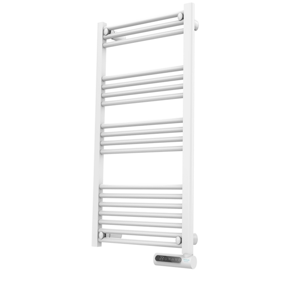 cecotec readywarm 9200 toallero electrico 750w pantalla led control tactil programador semanal 4 modos de uso temperatura ajustable proteccion ip24 50x6x107cm color blanco