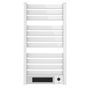 cecotec readywarm 9770 toallero electrico 2000w calefactor ceramico pantalla led mando a distancia temporizador 24h proteccion ipx4 ajuste de temperatura color blanco