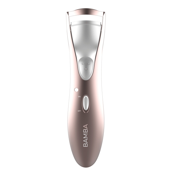 cecotec bamba facecare i lash curler rizador electrico calentamiento rapido almohadilla de silicona sensor de temperatura ergonomico curvatura de gran angular uso seguro color nacar rosa