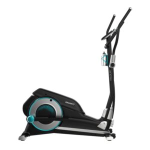 cecotec drumfit elliptical 9000 eir pro bicicleta eliptica pantalla lcd resistencia magnetica pedaleo silencioso volante de 9kg zancada de 38cm soporte para dispositivos color negro
