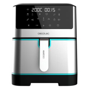cecotec cecofry supreme 8000 freidora sin aceite potencia de 1800w capacidad 8l rango de 30 a 200°c 10 modos preconfigurados funcion precalentar acero inoxidable color negro