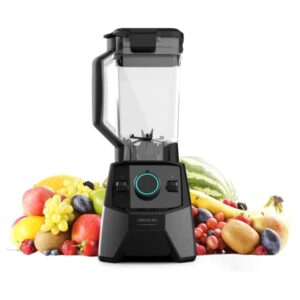 cecotec power black titanium 2000 pro batidora de vaso potencia de 2000w cuchilla de titanio con 8 hojas tecnologia ultramove programas predefinidos jarra de 2l libre de bpa color negro