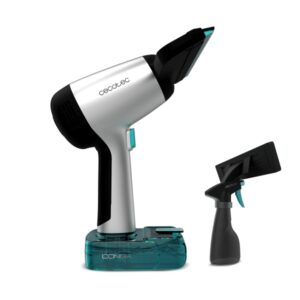 cecotec conga rockstar 3700 glass aspirador limpiacristales 3 en 1 bateria de 3.7v autonomia 30min boquilla versatil 220mm deposito 50ml alcance 75m2 color negro y plata
