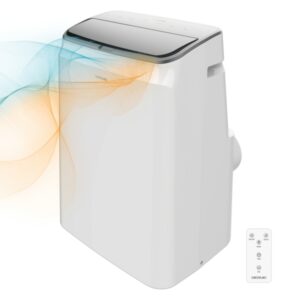 cecotec forceclima 1460 aire acondicionado portatil 1340w 3500 frigorias 14000 btu bomba de calor silencioso cobertura hasta 30m2 eficiencia energetica a color blanco