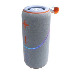 coolsound rainbow beat altavoz bluetooth true wireless 20w autonomia hasta 3h usb, microsd y aux funcion manos libres radio fm iluminacion rgb color azul