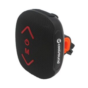 coolsound riderbeat altavoz bluetooth true wireless 7w autonomia hasta 3h usb, microsd y aux funcion manos libres radio fm soporte para manillar color negro