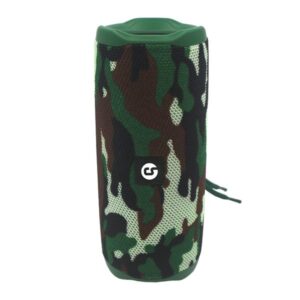 coolsound street vibe altavoz bluetooth true wireless 10w autonomia hasta 3h usb, microsd funcion manos libres radio fm color verde militar