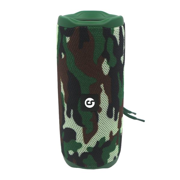 coolsound street vibe altavoz bluetooth true wireless 10w autonomia hasta 3h usb, microsd funcion manos libres radio fm color verde militar