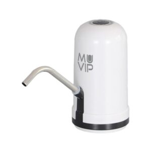muvip mv0636 dispensador de agua portatil adaptadores para garrafas de hasta 20 litros bateria recargable compacto indicador led