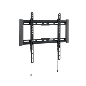 tooq lp1073f b soporte fijo de pared para tv de 32" 70" peso max 75kg vesa 400x400mm sistema de liberacion mediante cordon color negro