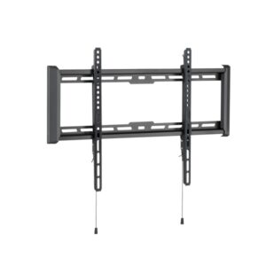 tooq lp1083f b soporte fijo de pared para tv de 37" 80" peso max 75kg vesa 600x400mm sistema de liberacion mediante cordon color negro