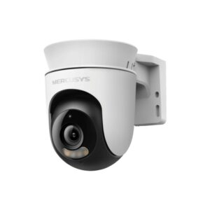 mercusys mc500 camara de seguridad inteligente fhd wifi apta para exterior vision panoramica 360º vision nocturna a color deteccion ia movimiento alarma de luz y sonido