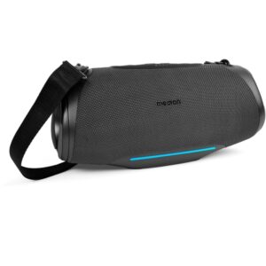 medion life p61762 l altavoz 50w bluetooth 5.3 modo broadcast resistente al agua hasta 47 horas de autonomia iluminacion rgb color antracita