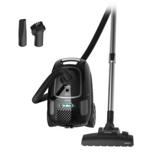 cecotec conga powerbag 4000 xl aspiradora de trineo con bolsa potencia 890w deposito de 4l incluye accesorios radio de accion hasta 7m color negro