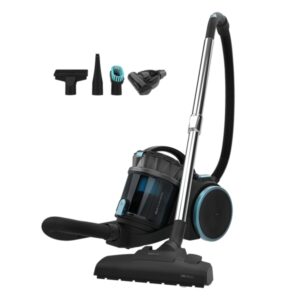 cecotec conga rockstar multicyclonic xxl animal aspiradora de trineo sin bolsa 800w succion 20kpa deposito de 4l incluye accesorios ideal para mascotas radio hasta 9m color negro