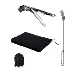 cecotec dragonpack 6600 s set de accesorios para barbacoa pinzas cubierta protecctora atizador color varios