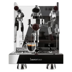 cecotec baristeo iconic cafetera espresso profesional 2440w presion 15bar deposito de 1.7l temperatura regulable calientatazas vaporizador portafiltro profesional 58mm color acero