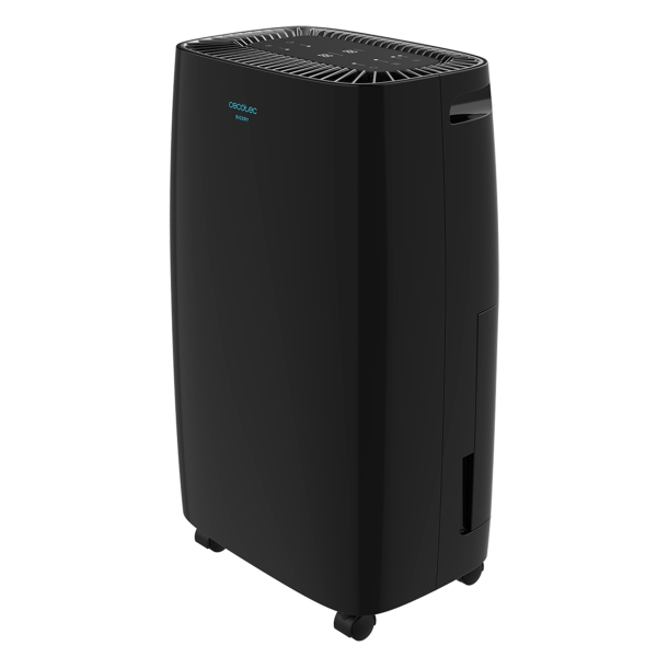 cecotec big dry 4000 expert black deshumidificador hasta 105m3/h extraccion de hasta 10 l/dia autoapagado velocidad ajustable deposito 2.5l pantalla led silencioso color negro