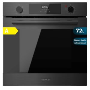 cecotec bolero hexa m226000 matt a horno integrable potencia 2800w capacidad 72l control tactil puerta triple de cristal 7 funciones color gris oscuro