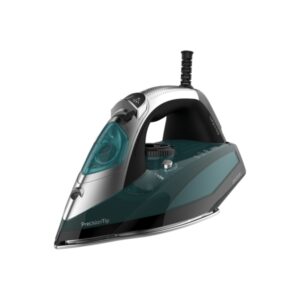 cecotec fast and furious 5010 vital plancha de ropa 2600w vapor continuo 55g/min golpe de vapor 200g/min temperatura regulable suela de aluminio antigoteo antical color negro y gris