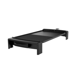 cecotec tasty and grill 2500 blackwater mixgrill plancha electrica potencia 2150w antiadherente temperatura regulable apto para lavavajillas superficie de 45x25cm color negro