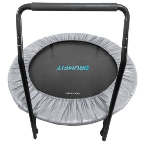 cecotec drumfit jump 920 trampolin de fitness de 92cm soporta hasta 100kg incluye accesorios base con 6 patas agarre central con espuma antideslizante color negro