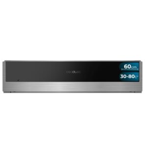 cecotec bolero hexa wd edge calientaplatos integrable de 60cm temperatura regulable acabados en acero inoxidable alfombra antideslizante color negro
