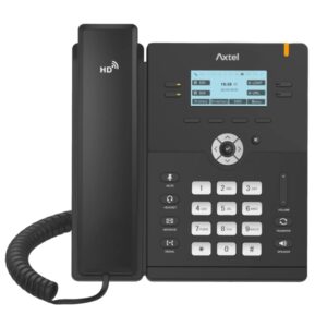 axtel ax 300g telefono fijo ip poe hasta 4 cuentas sip 1000 entradas color negro