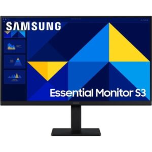 samsung essential s3 monitor 24" ips fullhd 100hz respuesta 5ms hdmi vesa 100x100mm color negro