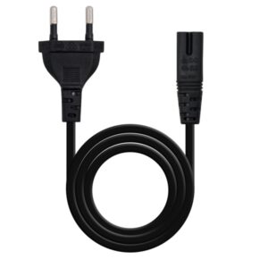 nanocable cable de alimentacion forma 8 cee7/16 macho a c7 hembra 3m color negro