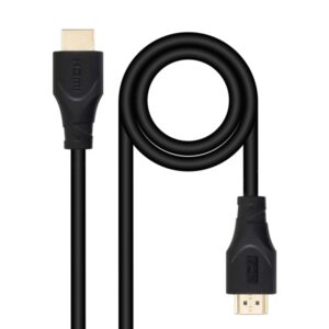 nanocable cable hdmi v1.4 ccs a/m a/m 1 metro color negro