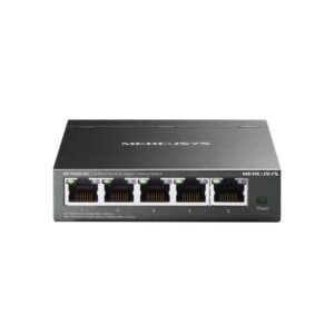 mercusys ms105gs m2 switch 5 puertos 2.5 gigabit multi gigabit 10/100/1000/2500 auto negociacion color negro