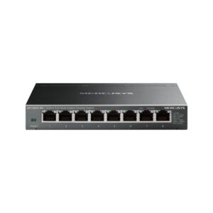 mercusys ms108gs m2 switch 5 puertos 2.5 gigabit multi gigabit 10/100/1000/2500 auto negociacion color negro