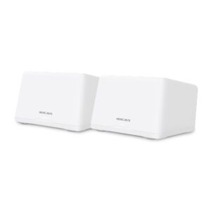 mercusys halo h47be pack de 2 sistema wi fi 7 mesh be9300 tri banda cobertura hasta 550 m² color blanco