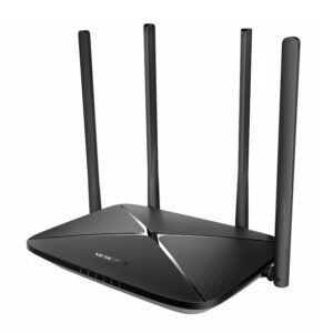 mercusys mb115 router 4g wi fi n300 velocidad hasta 150 mbps conexion hasta 32 dispositivos antenas externas de alta cobertura color negro
