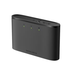 mercusys mt110 router 4g wifi portatil velocidad hasta 150 mbps bateria 2200 mah para 10 horas de uso conexion hasta 10 dispositivos color negro